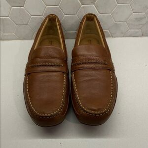 Sperry Top Sider Navigator Brown Driving Loafer Moccasin 0238337 Mens Size 9.5M